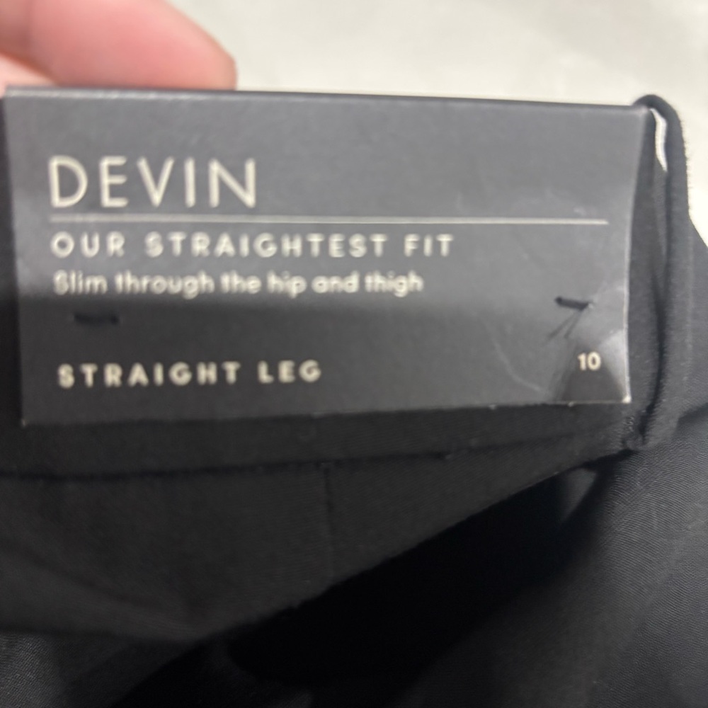 Ann Taylor Sleek Black Trousers - Picture 4 of 7